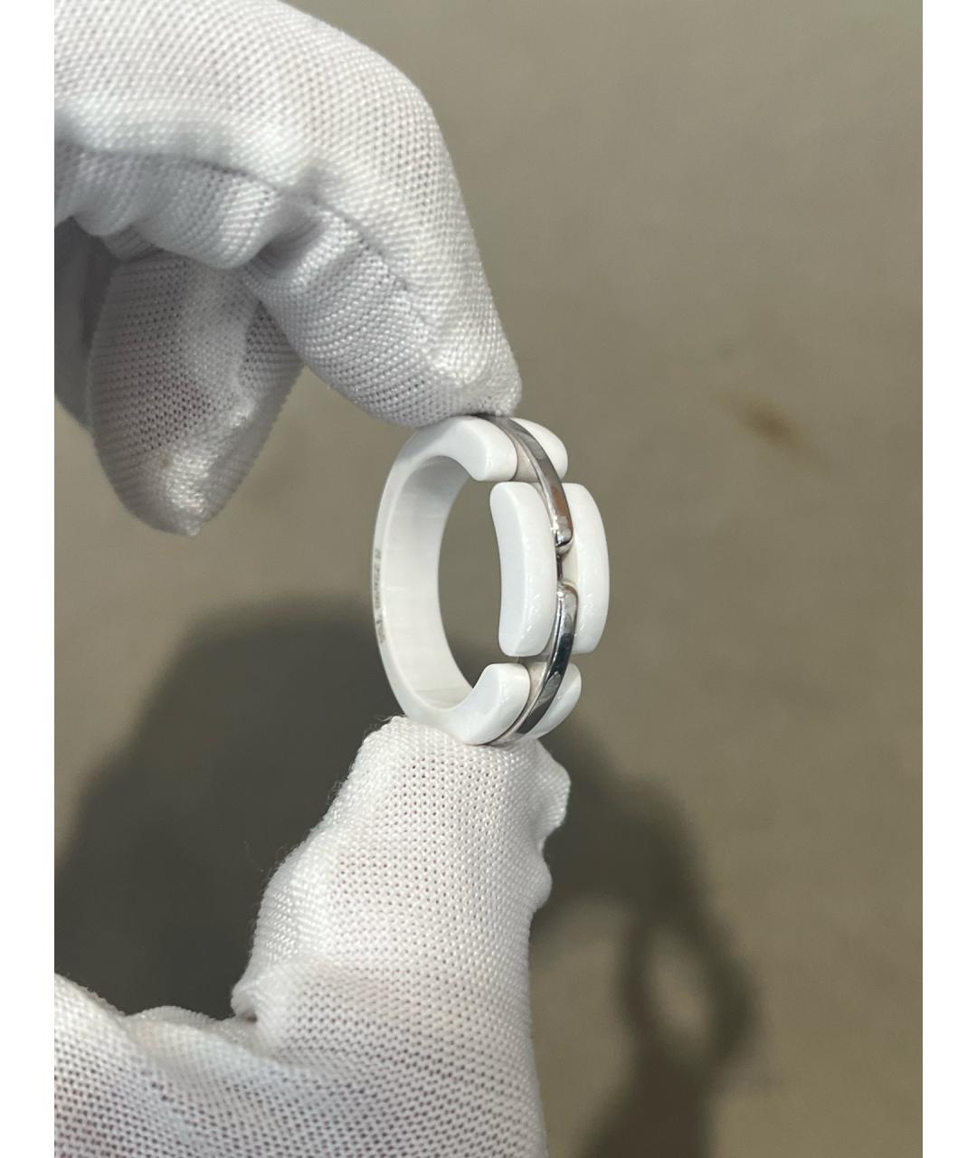 CHANEL Серебряное кольцо из белого золота, фото 4