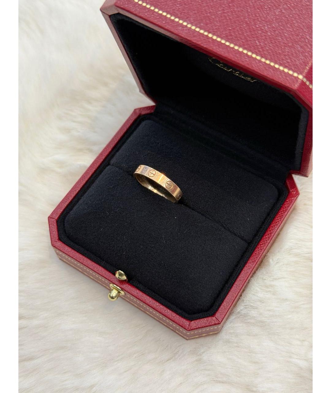 CARTIER Золотое кольцо из розового золота, фото 3