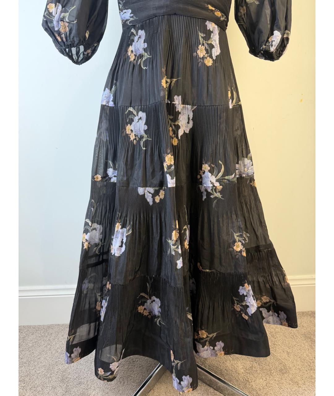 ZIMMERMANN Черное полиэстеровое коктейльное платье, фото 6