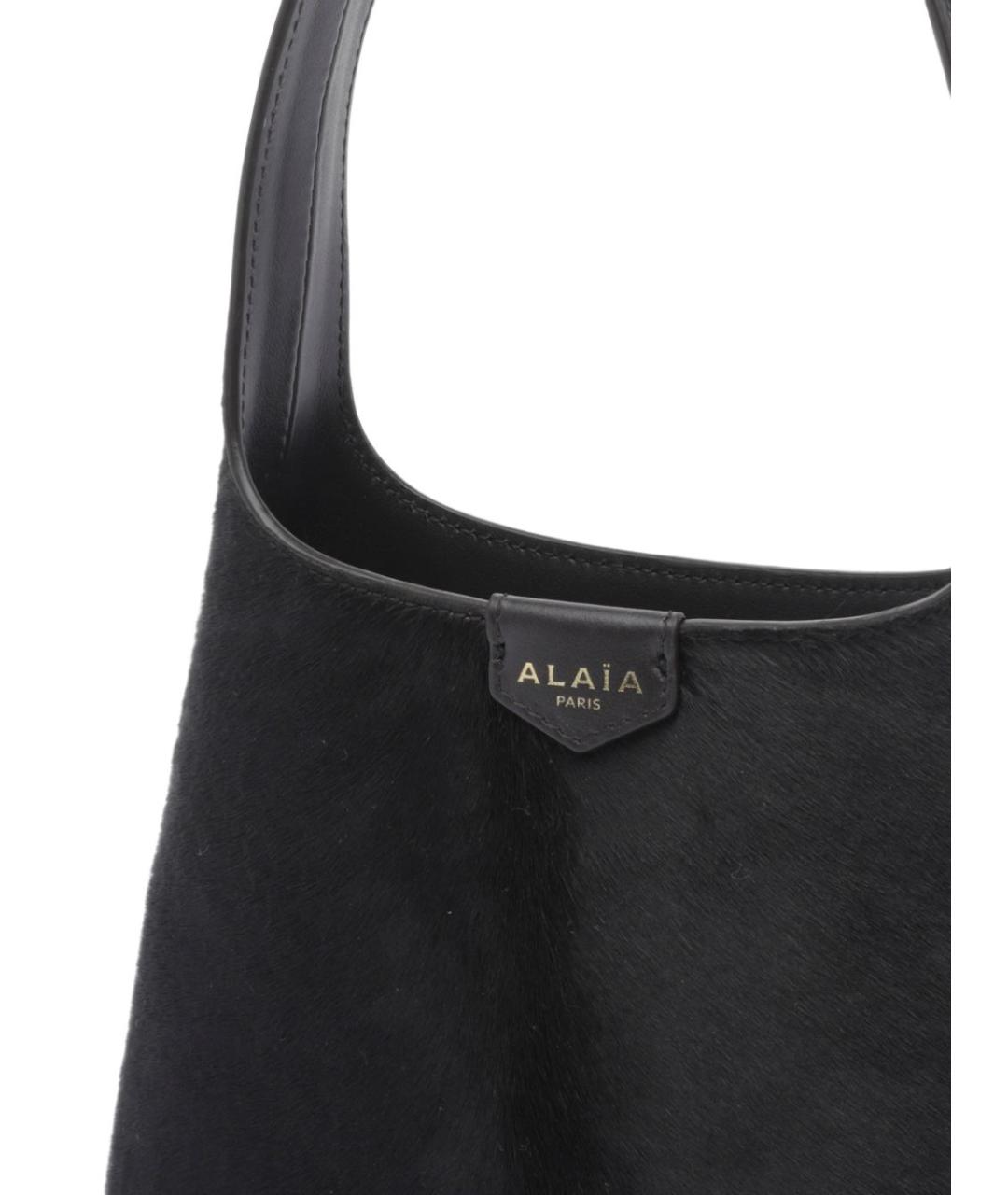 ALAIA Коричневая кожаная сумка тоут, фото 4