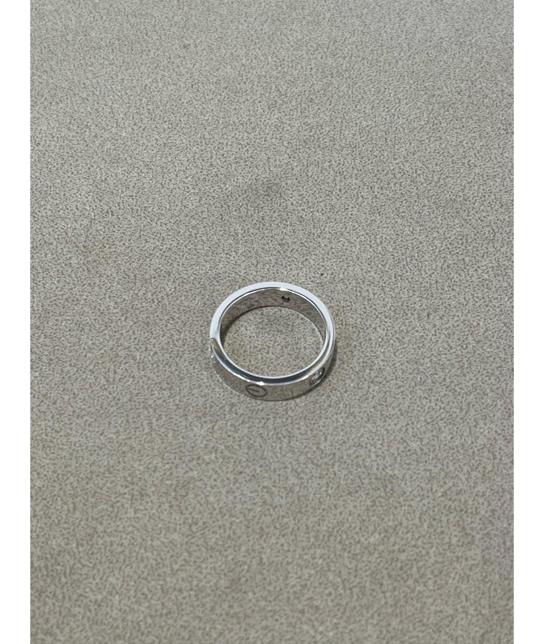 CARTIER Серебряное кольцо из белого золота, фото 4