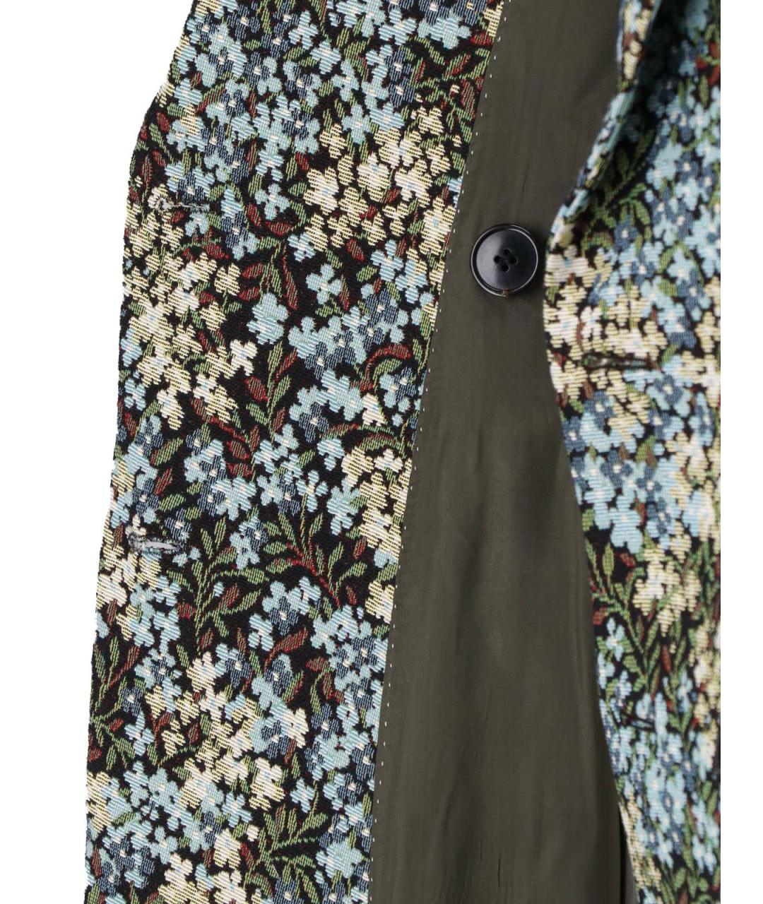 DRIES VAN NOTEN Мульти полиэстеровое пальто, фото 5
