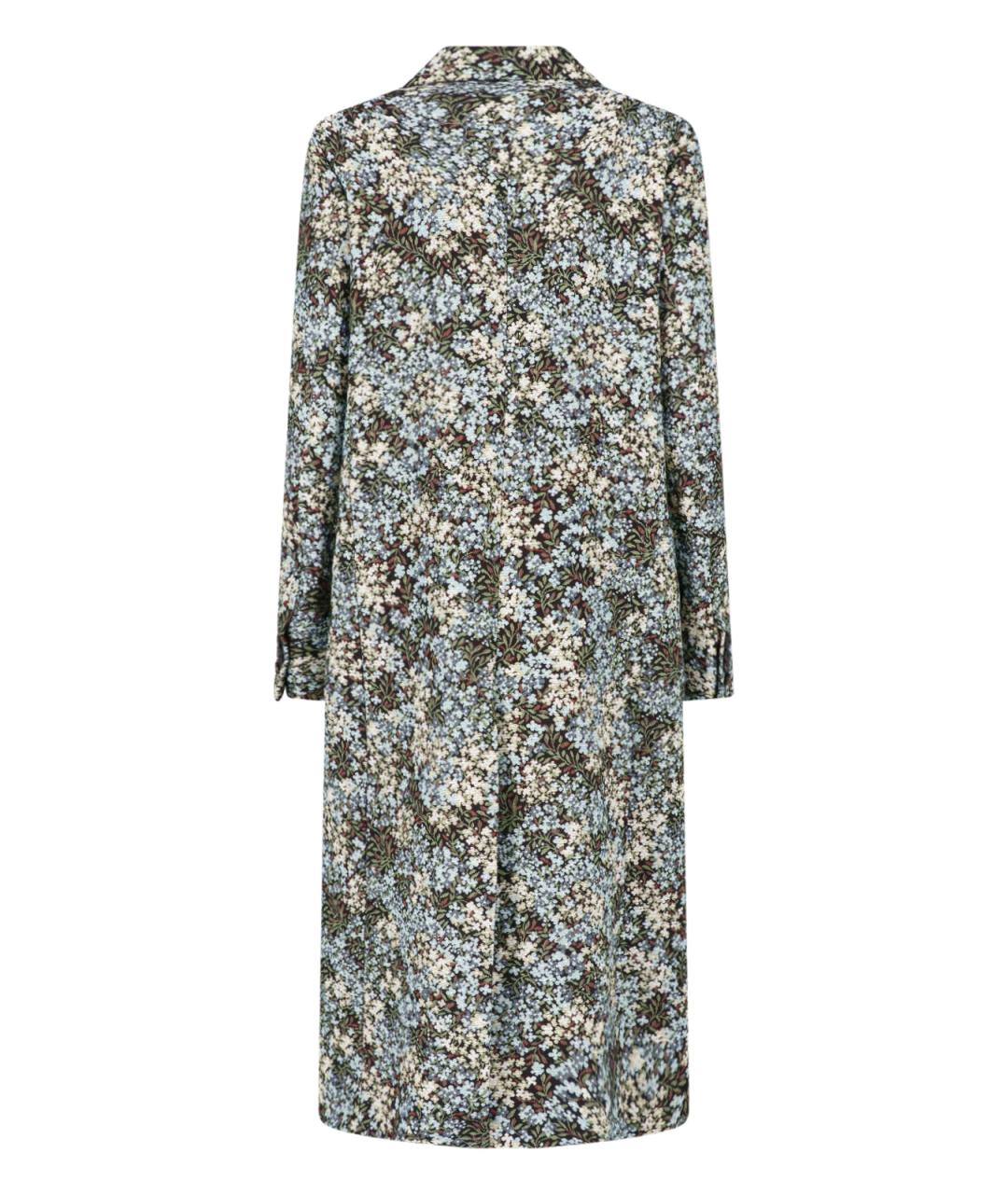 DRIES VAN NOTEN Мульти полиэстеровое пальто, фото 2