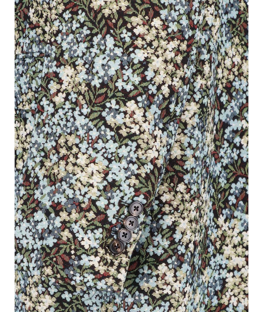 DRIES VAN NOTEN Мульти полиэстеровое пальто, фото 3