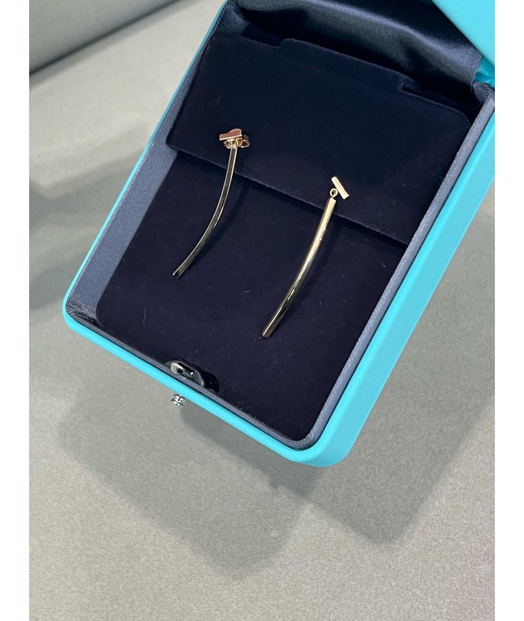 TIFFANY&CO Золотые серьги из розового золота, фото 3