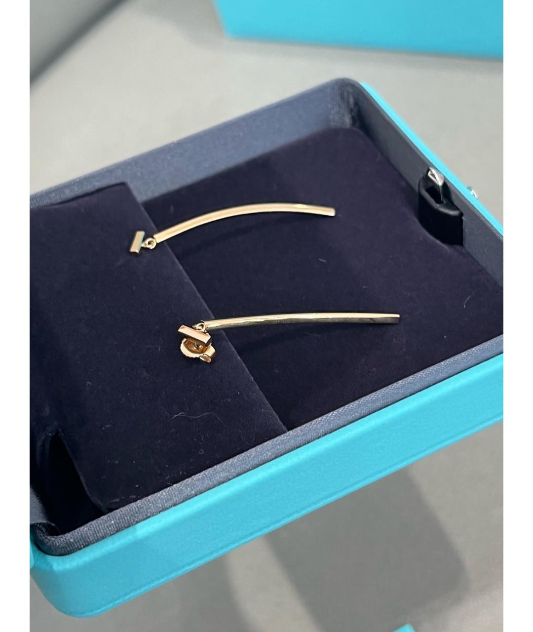 TIFFANY&CO Золотые серьги из розового золота, фото 4