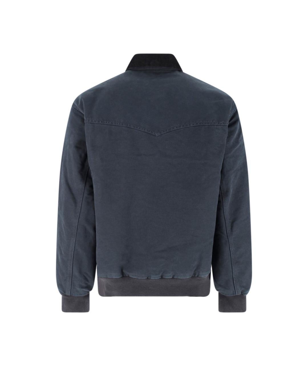 CARHARTT WIP Черная хлопковая куртка, фото 2