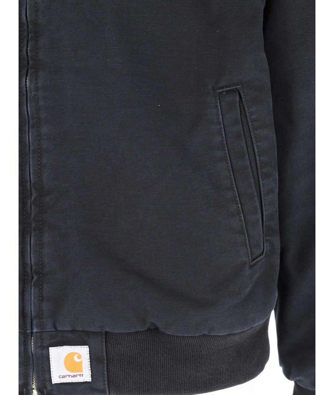 CARHARTT WIP Черная хлопковая куртка, фото 4
