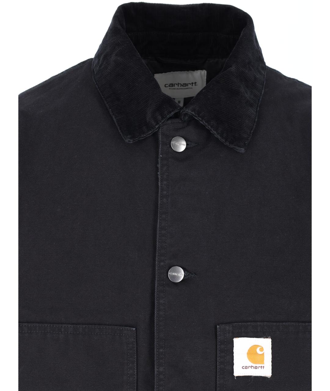 CARHARTT WIP Черная хлопковая куртка, фото 3