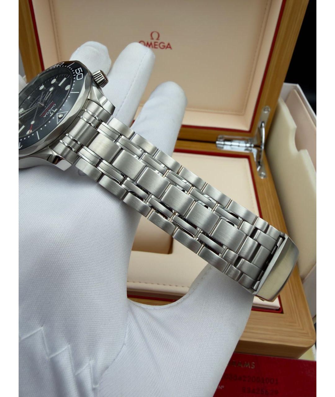 OMEGA Серебряные часы, фото 3