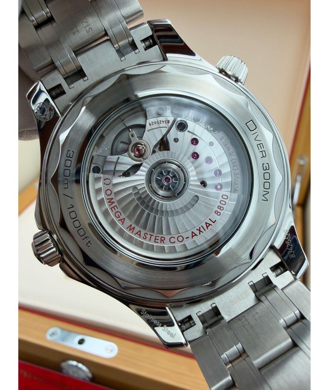 OMEGA Серебряные часы, фото 5