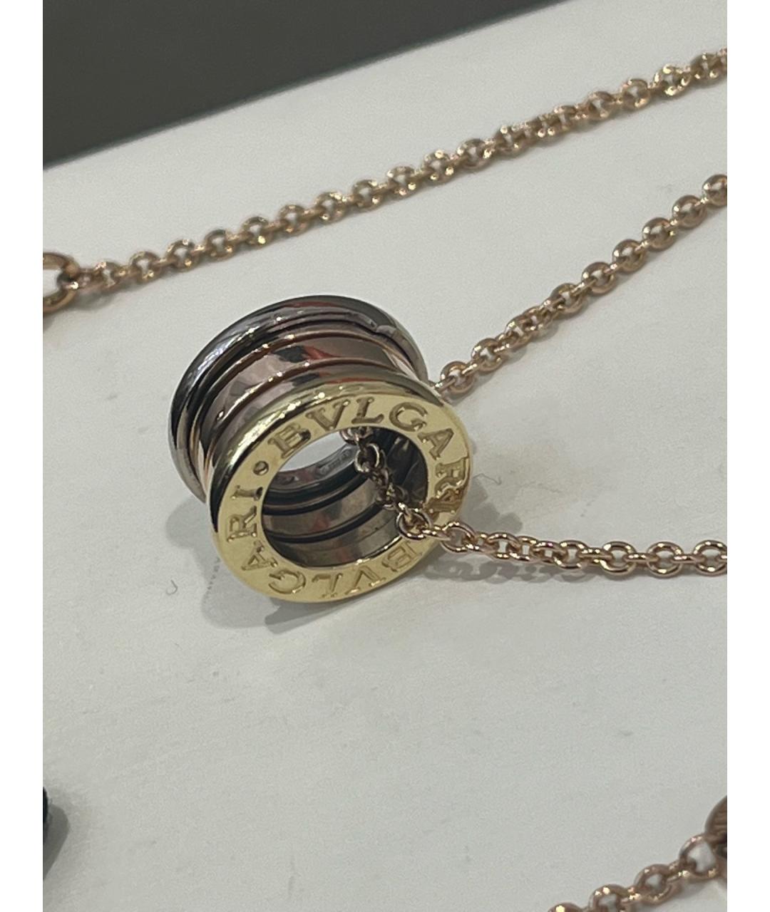 BVLGARI Золотая подвеска из желтого золота, фото 5