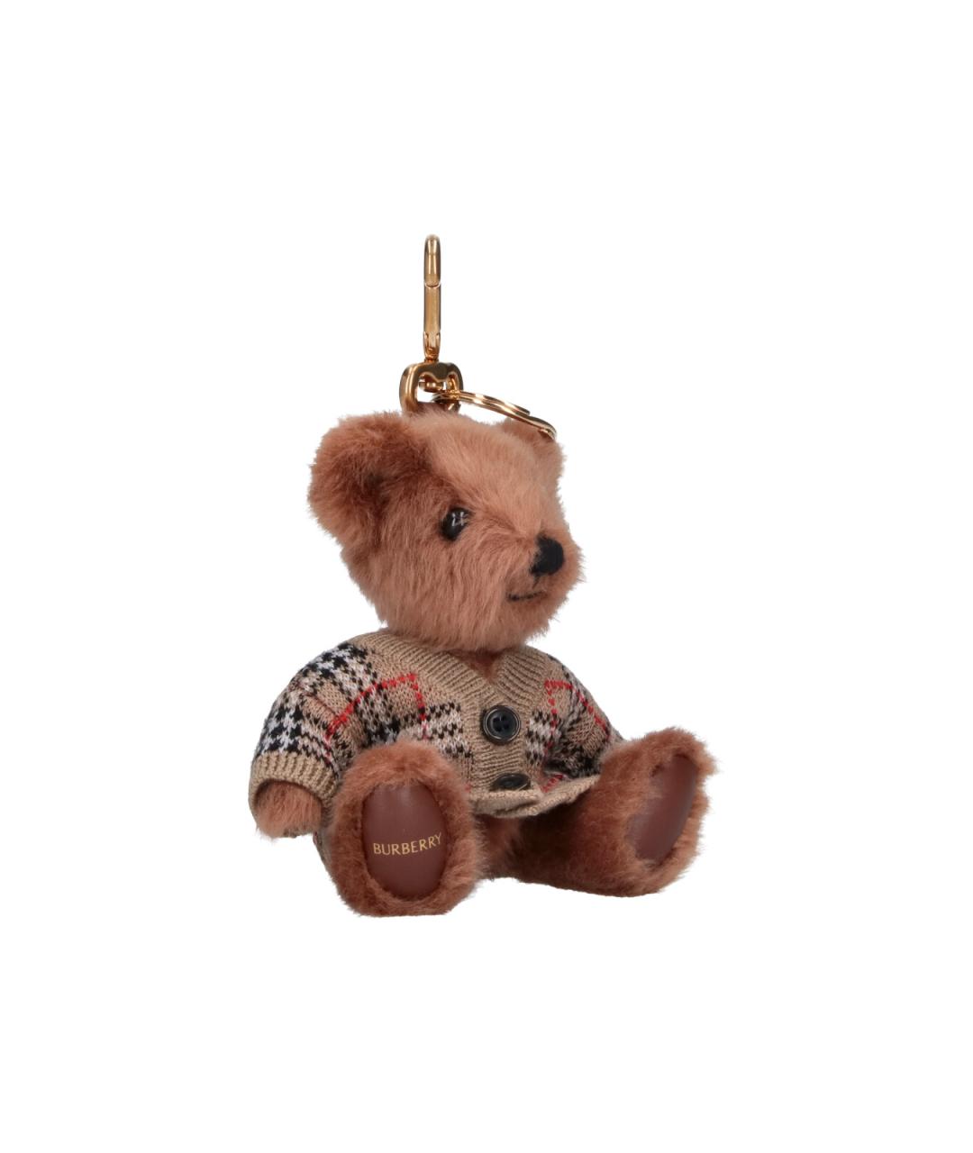 BURBERRY Бежевый брелок, фото 5