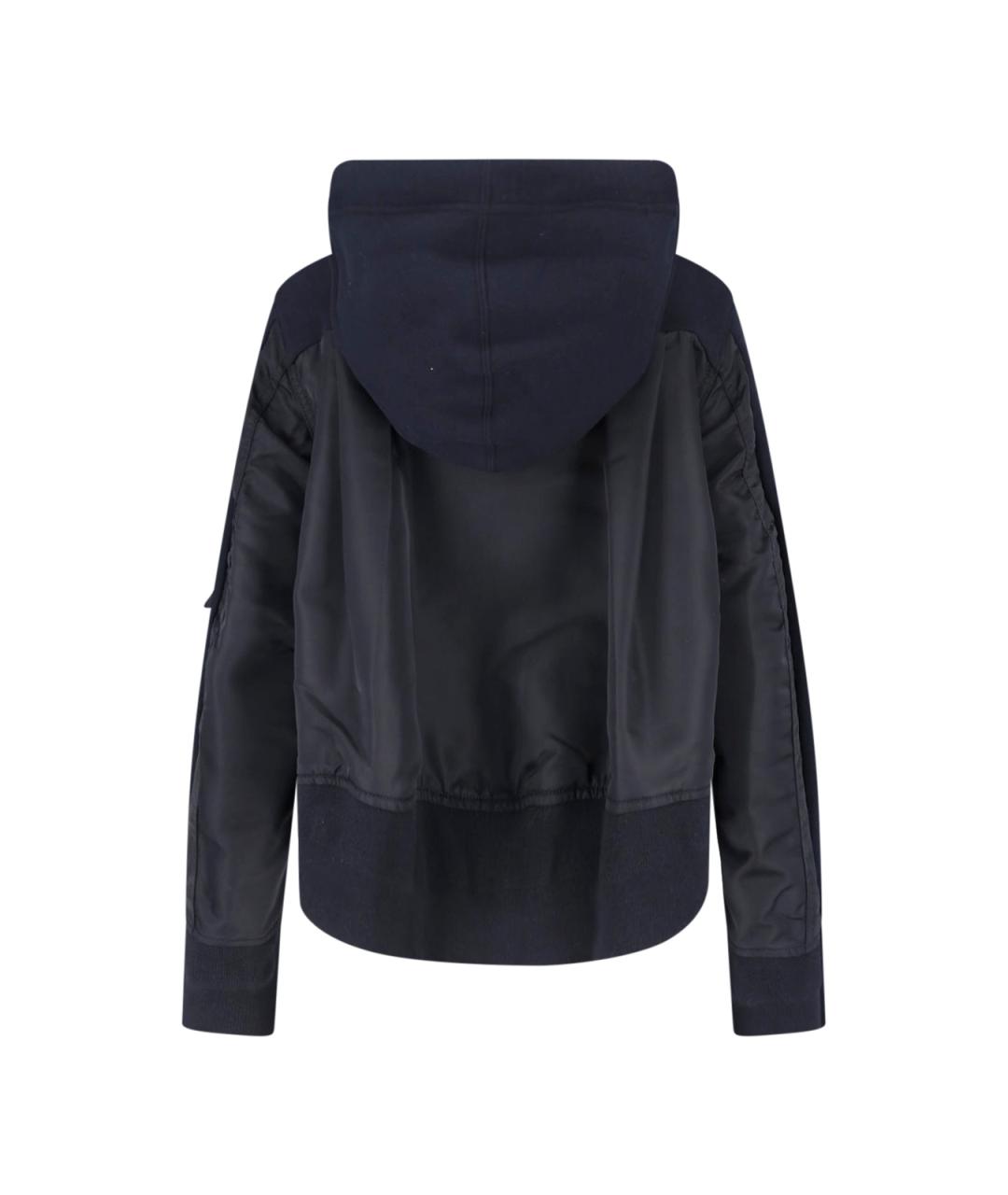 SACAI Черная куртка, фото 2