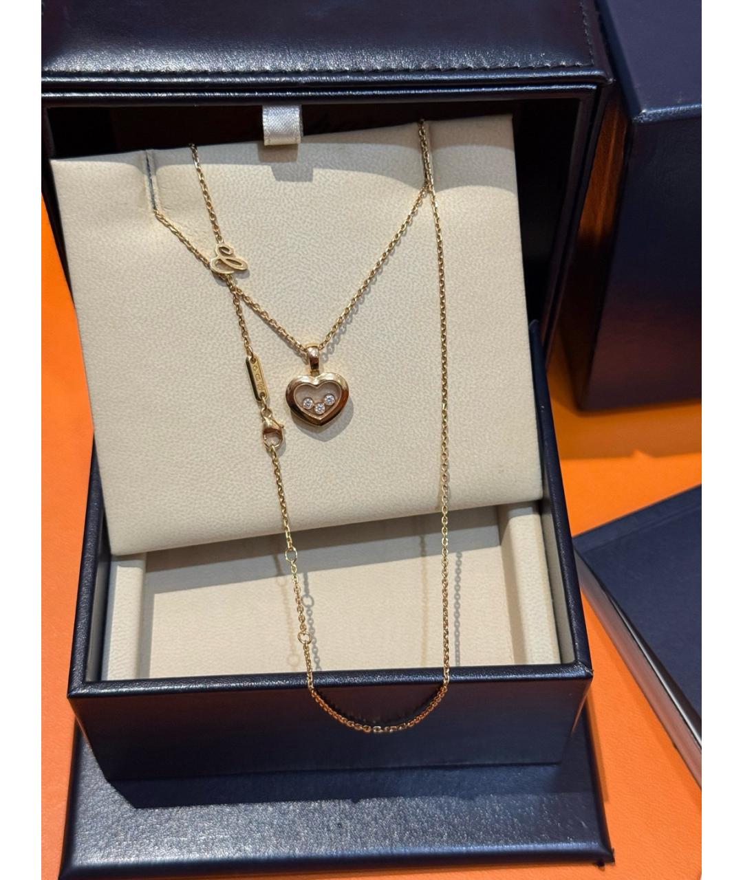 CHOPARD Золотая подвеска из розового золота, фото 5
