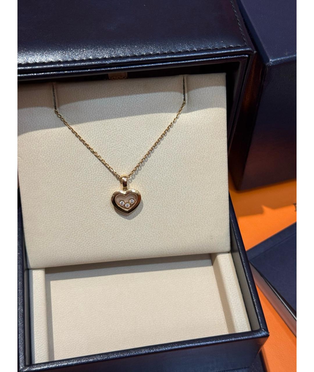 CHOPARD Золотая подвеска из розового золота, фото 2