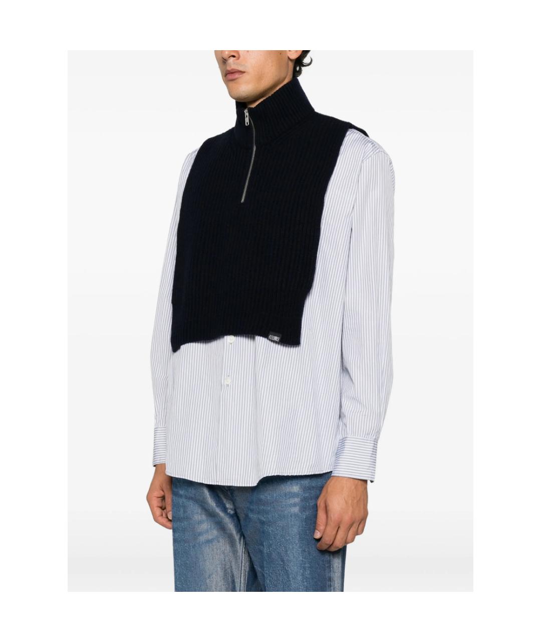 MM6 MAISON MARGIELA Черный шарф, фото 4