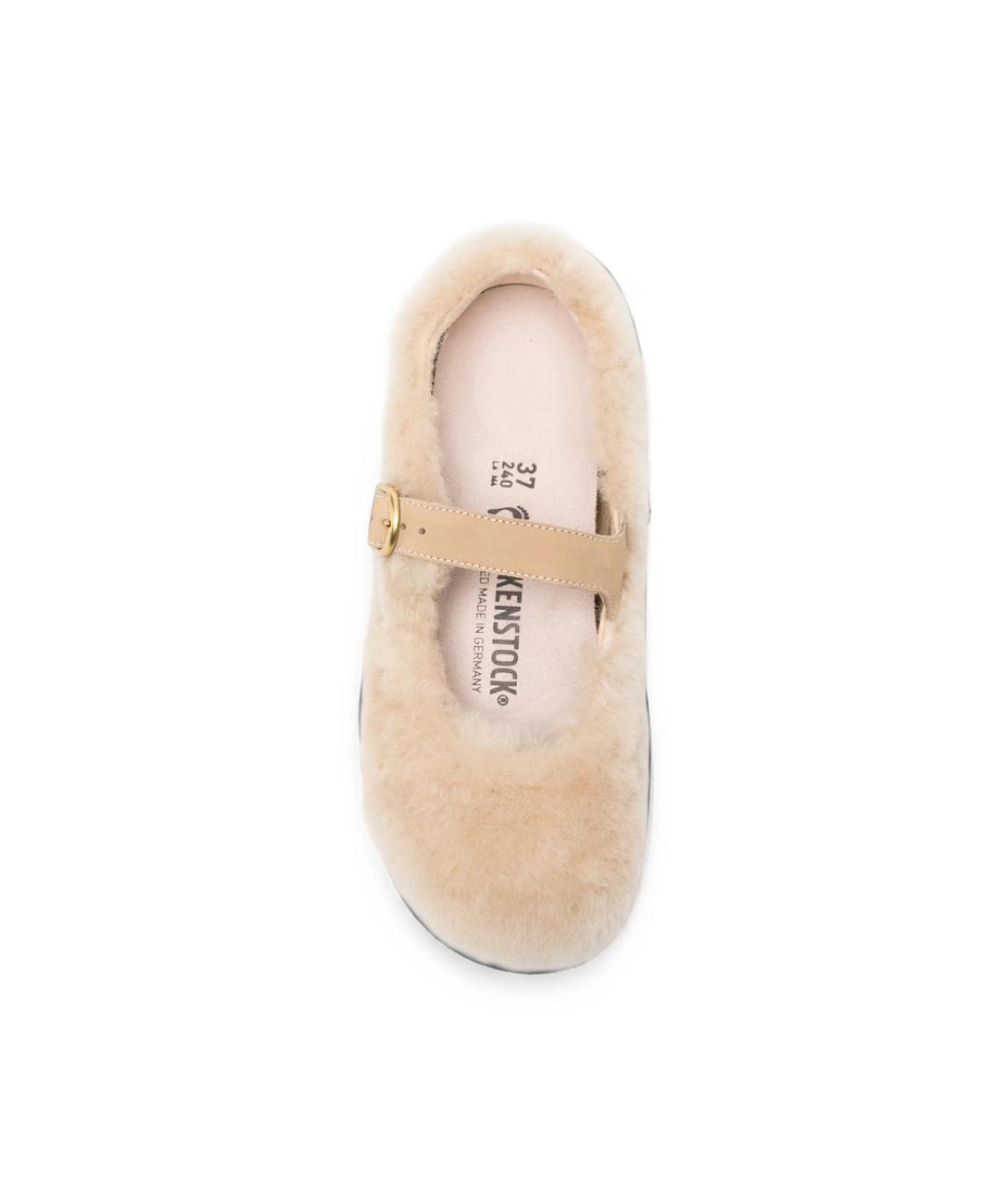 BIRKENSTOCK Бежевые балетки, фото 4