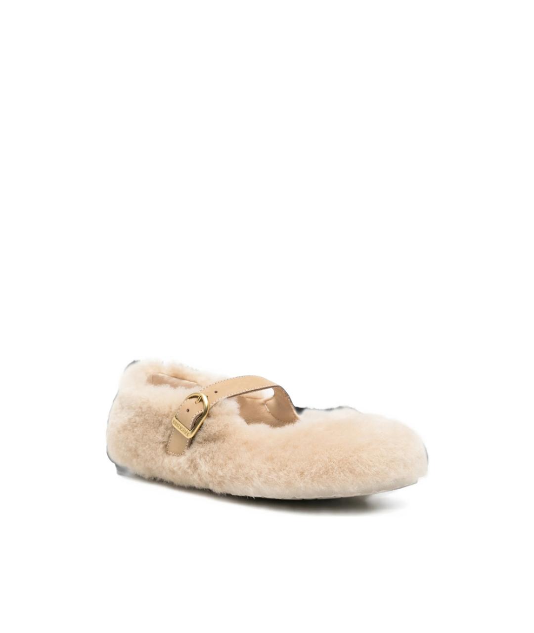 BIRKENSTOCK Бежевые балетки, фото 3