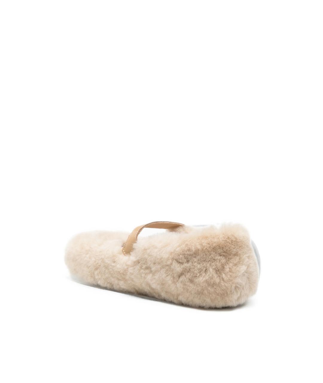 BIRKENSTOCK Бежевые балетки, фото 2