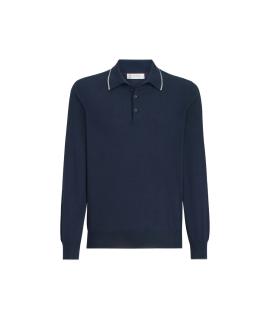 BRUNELLO CUCINELLI Поло с длинным рукавом