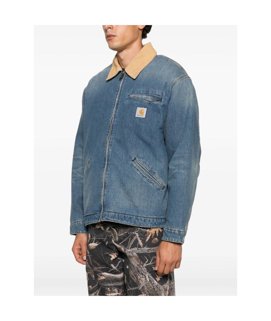 CARHARTT Синяя хлопковая куртка, фото 2