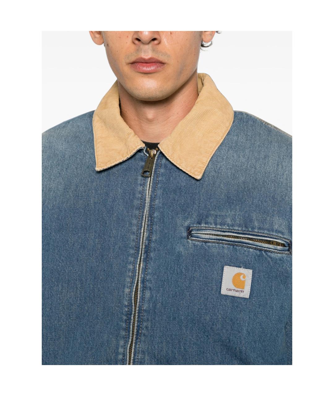 CARHARTT Синяя хлопковая куртка, фото 3