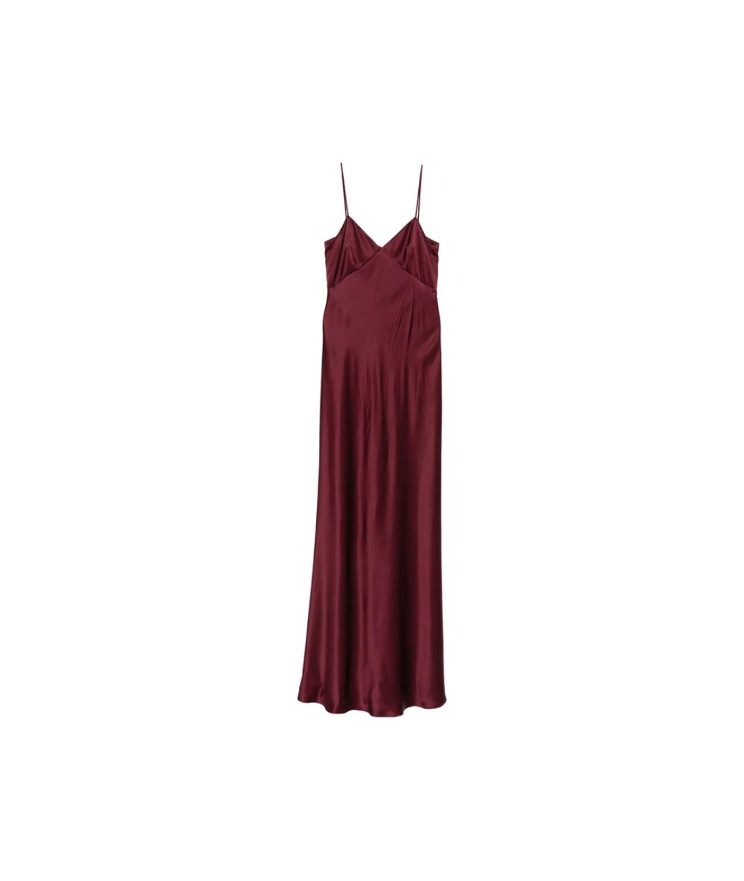 MAX MARA Красное полиамидовое вечернее платье, фото 1