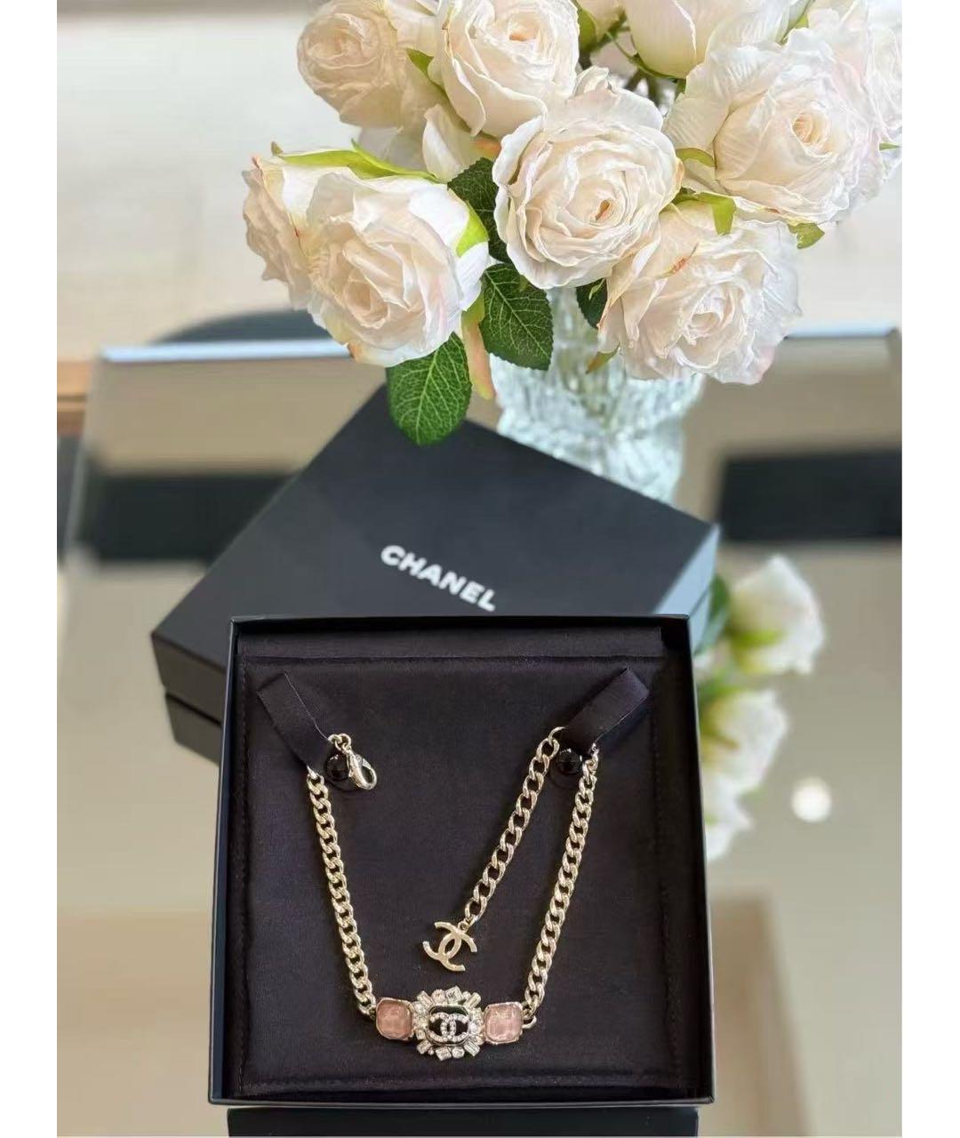 CHANEL Золотой чокер, фото 6