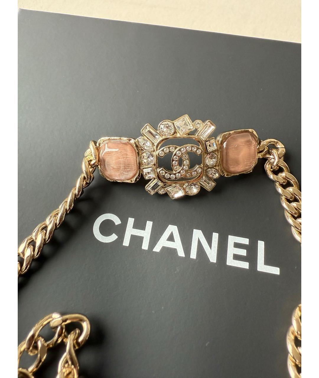 CHANEL Золотой чокер, фото 5