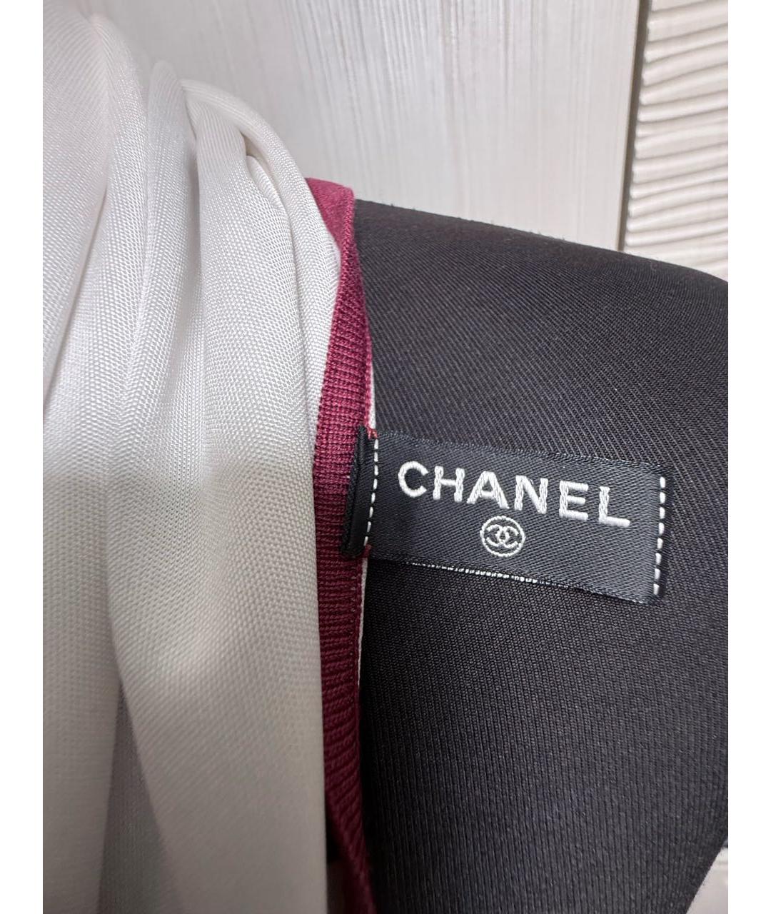 CHANEL Мульти шелковый шарф, фото 6