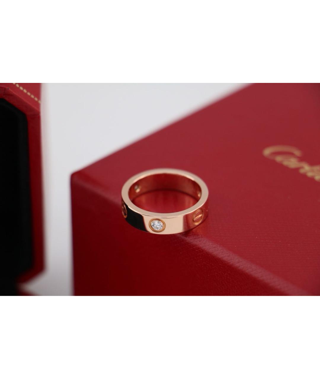 CARTIER Золотое кольцо из розового золота, фото 2
