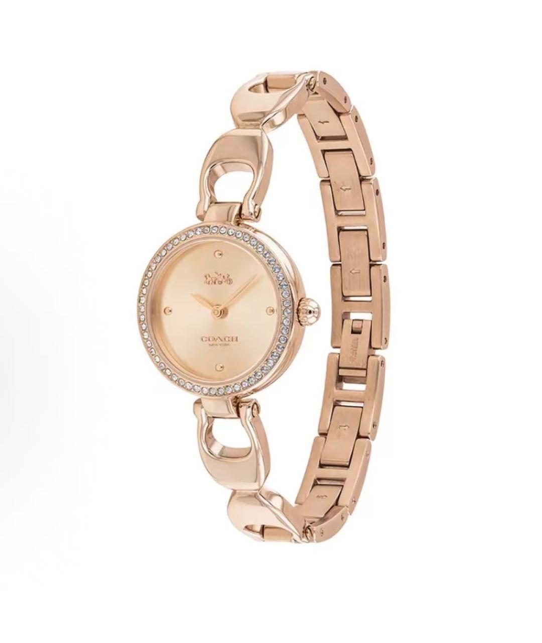 COACH Золотые часы, фото 2