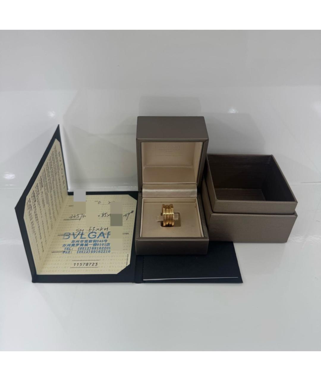 BVLGARI Золотое кольцо из розового золота, фото 2