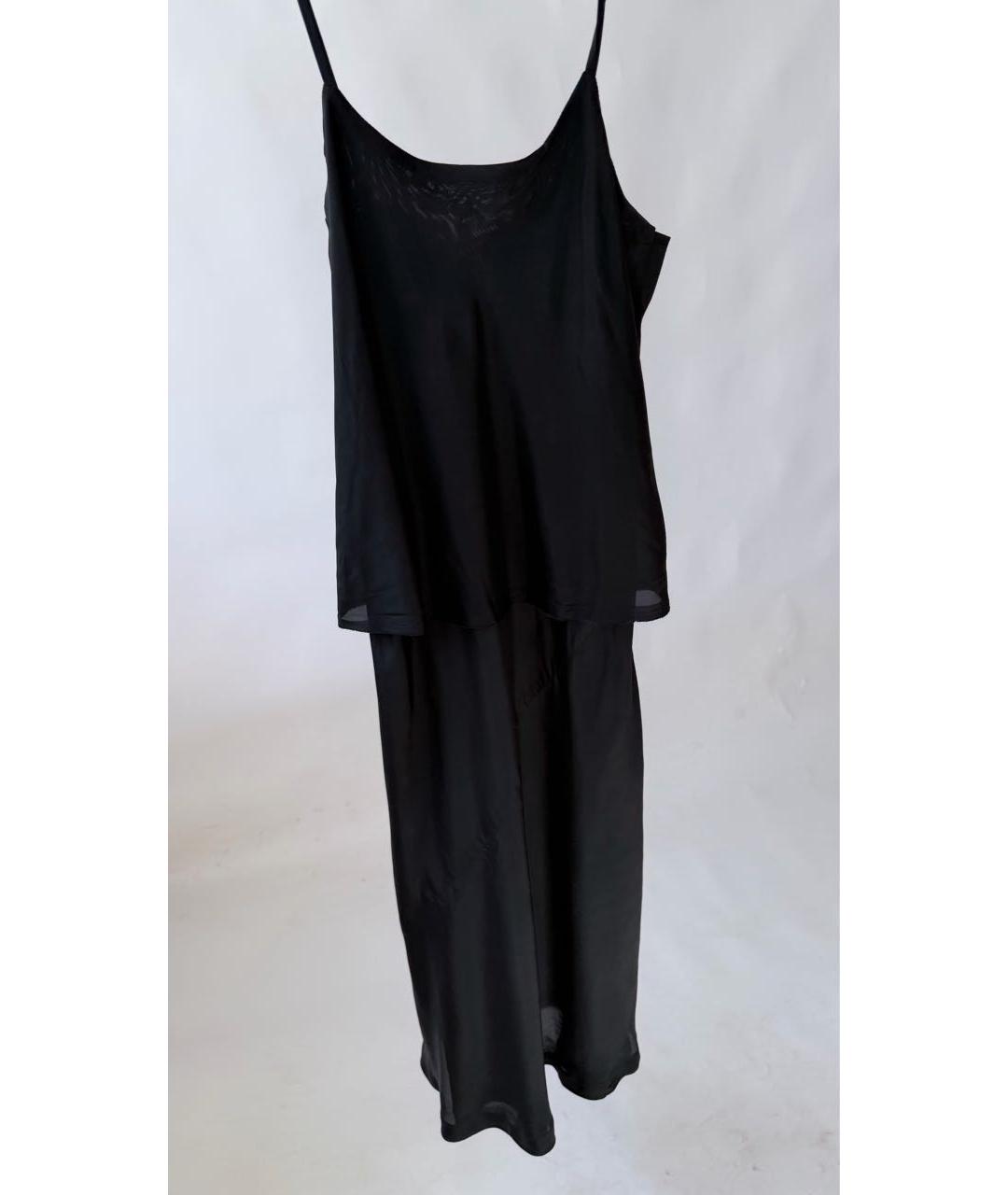 COMME DES GARÇONS Черное купровое коктейльное платье, фото 6
