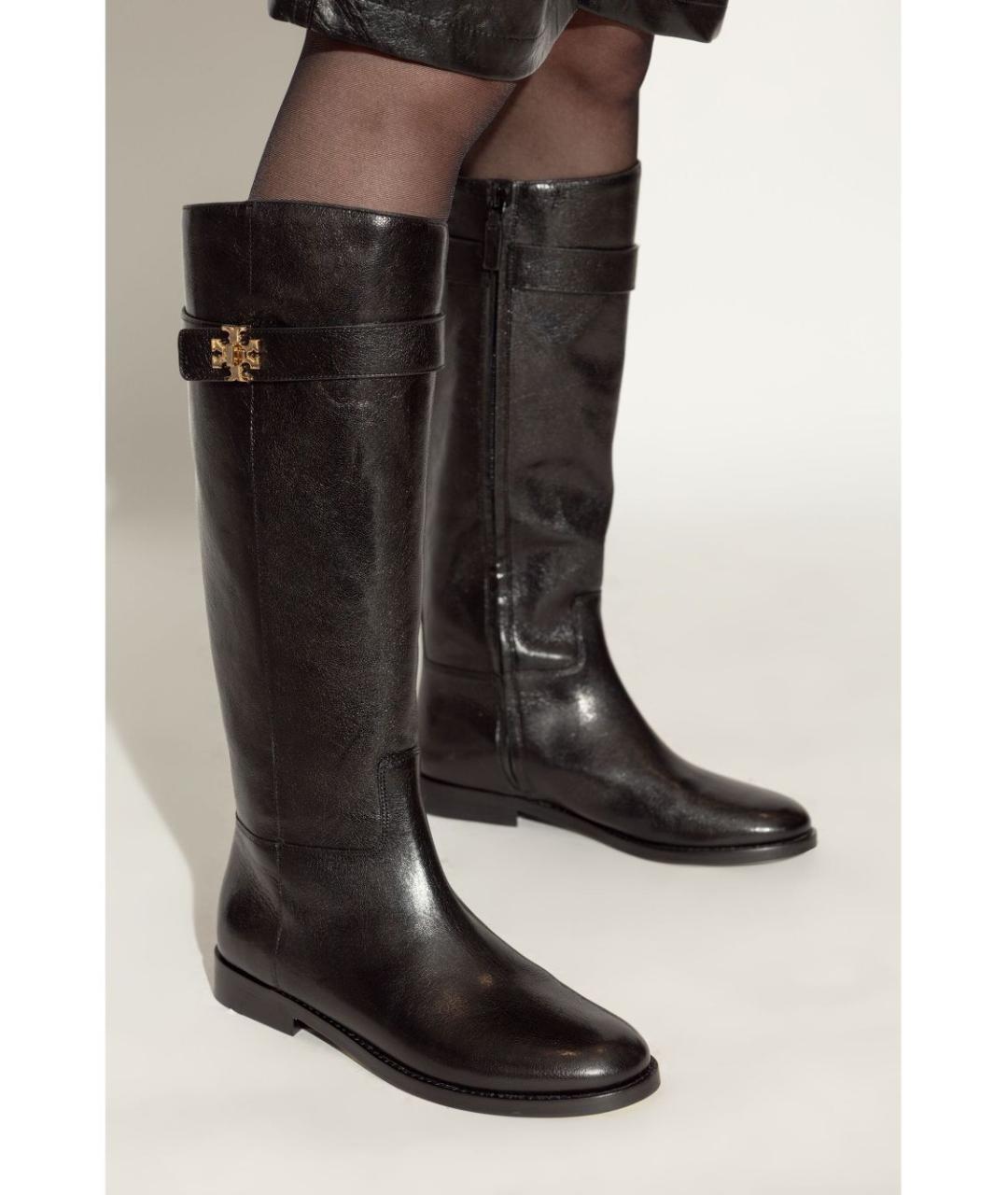 TORY BURCH Черные сапоги, фото 4