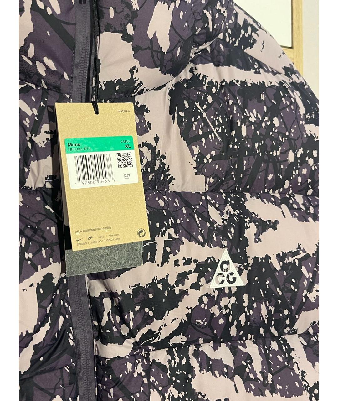 NIKE ACG Фиолетовый пуховик, фото 3
