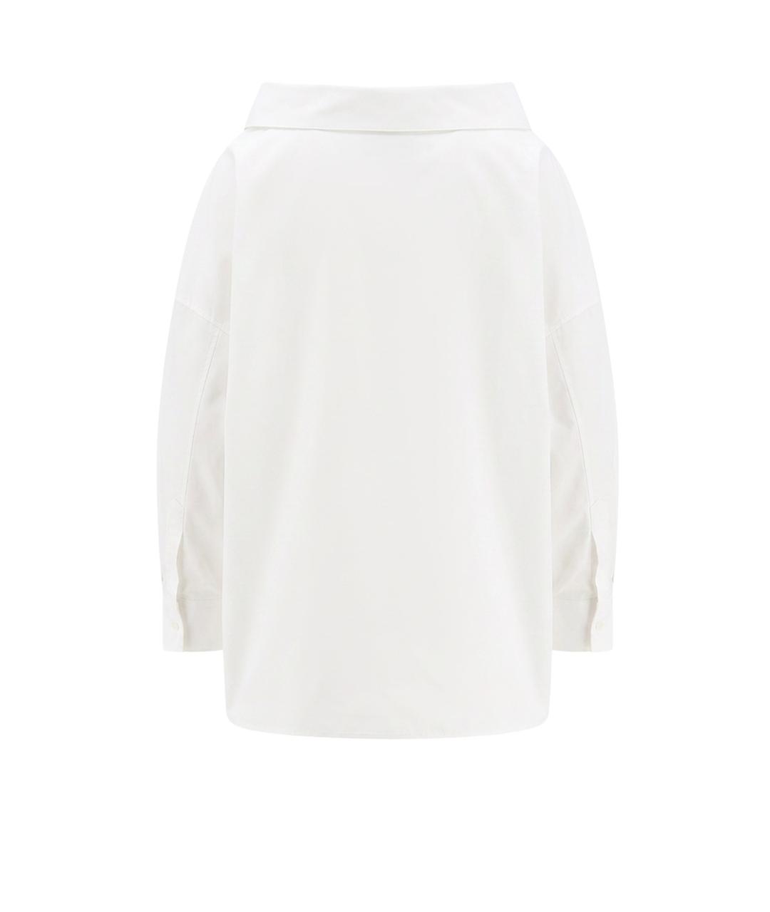 BALENCIAGA Белая хлопковая рубашка, фото 2