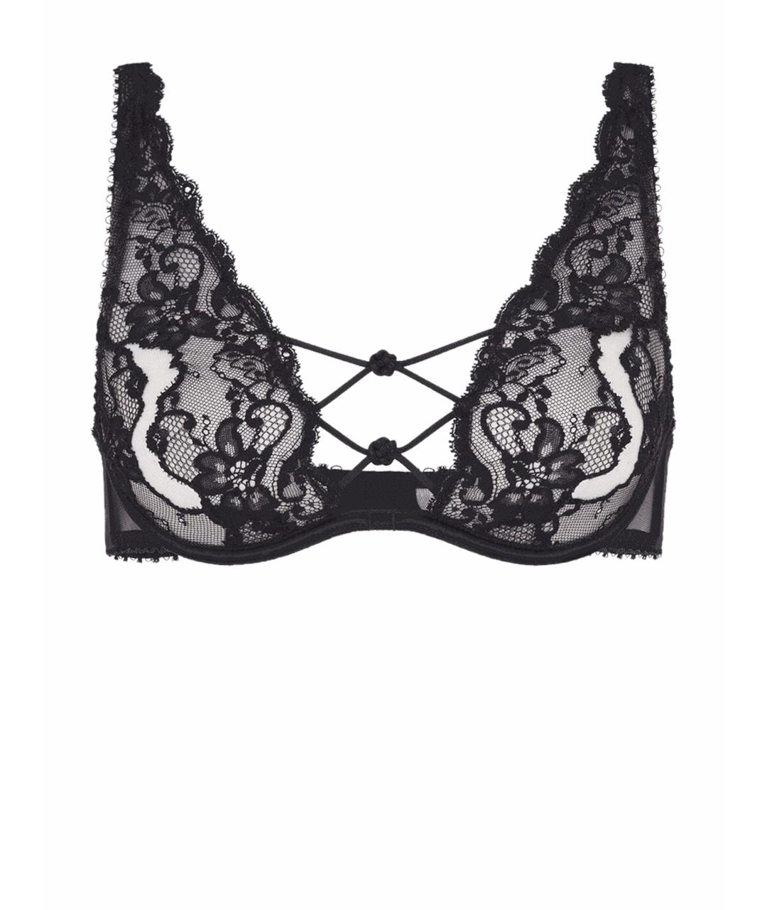 AGENT PROVOCATEUR Черный бюстгалтеры, фото 1