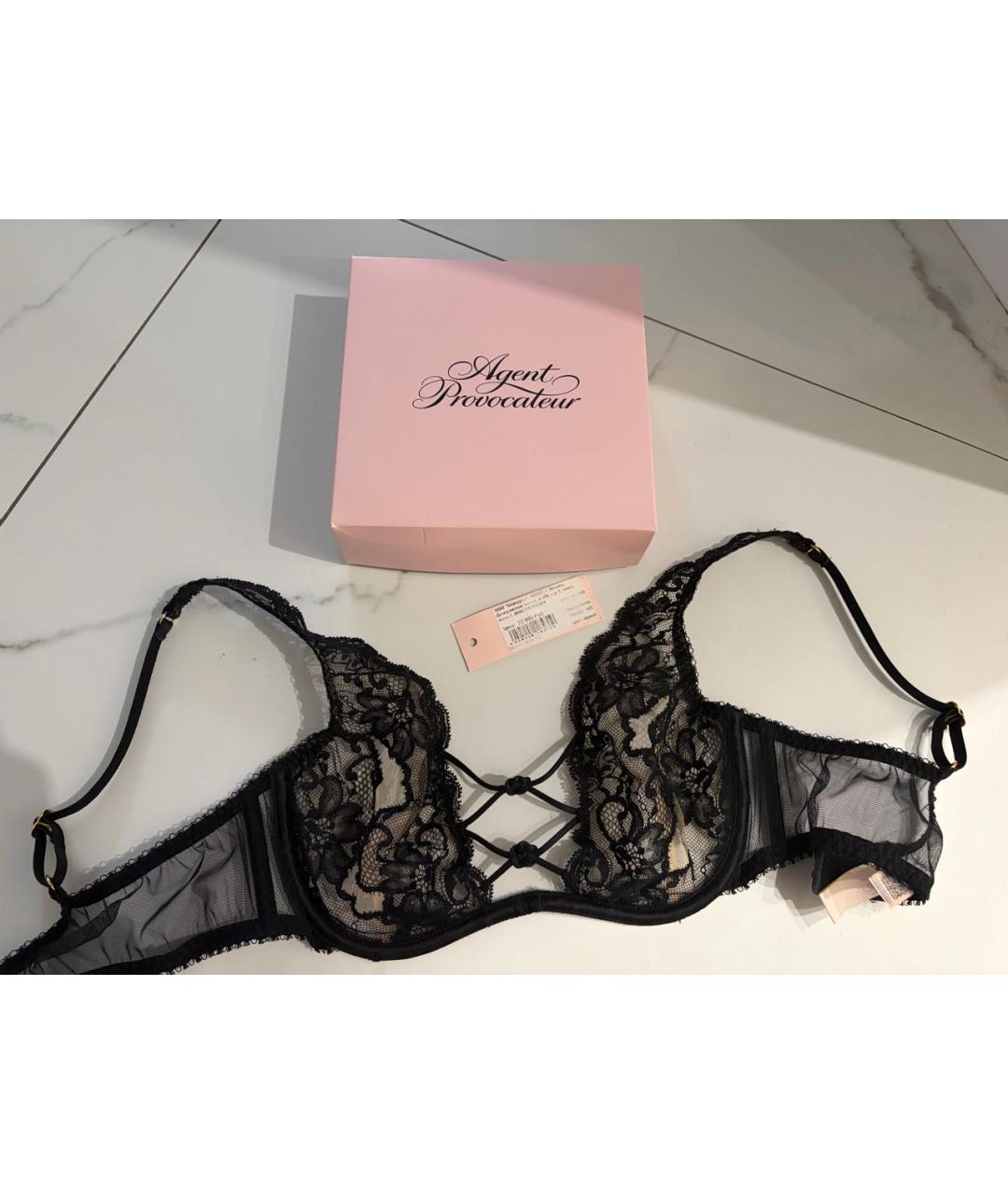 AGENT PROVOCATEUR Черный бюстгалтеры, фото 6