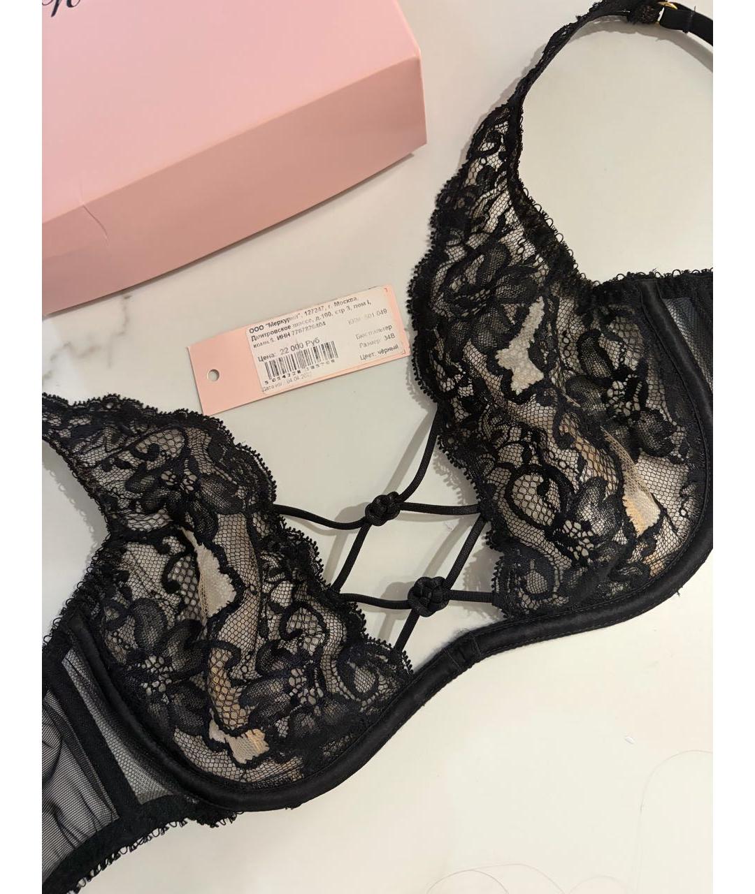 AGENT PROVOCATEUR Черный бюстгалтеры, фото 2