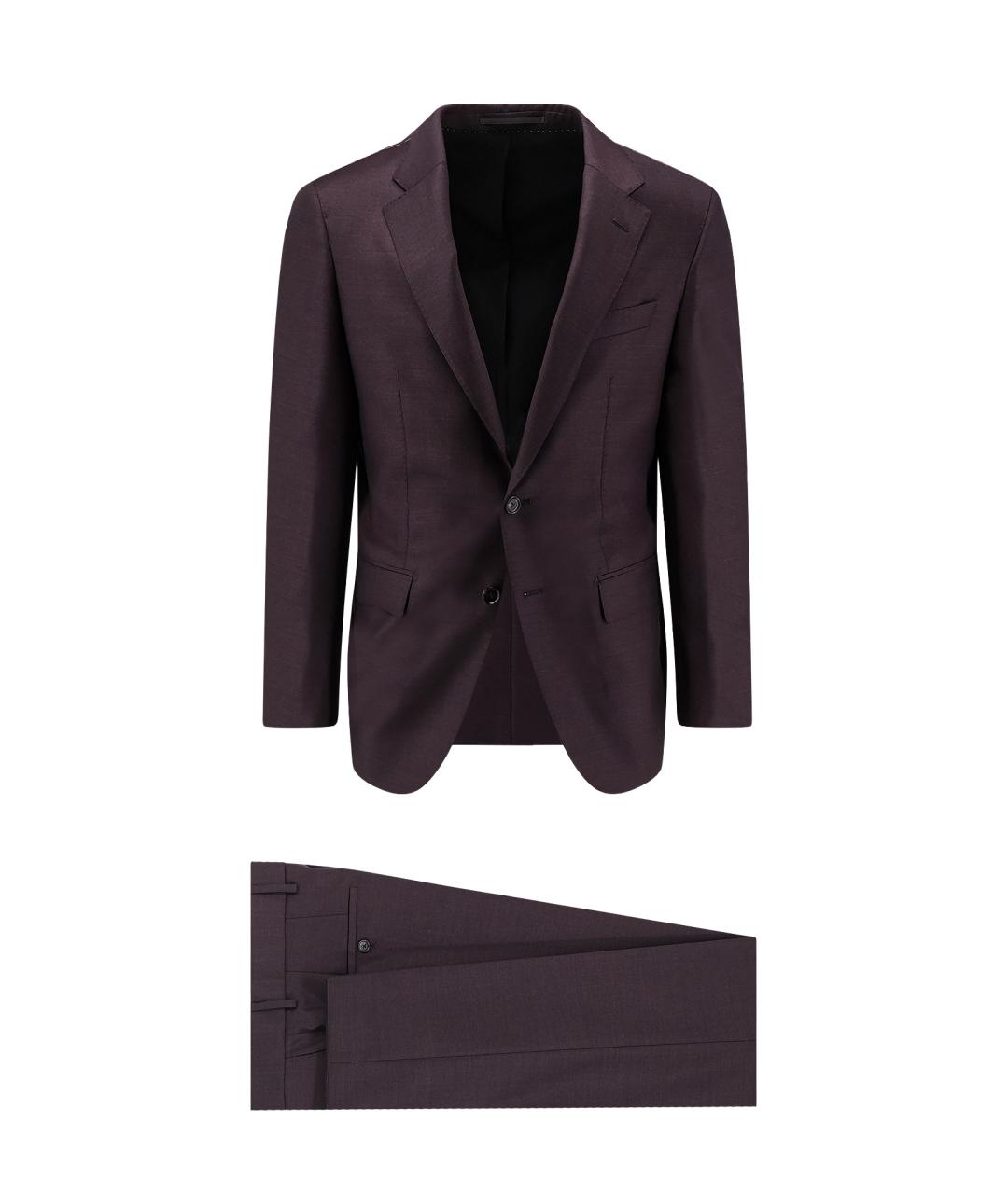 HUGO BOSS Коричневый классический костюм, фото 1