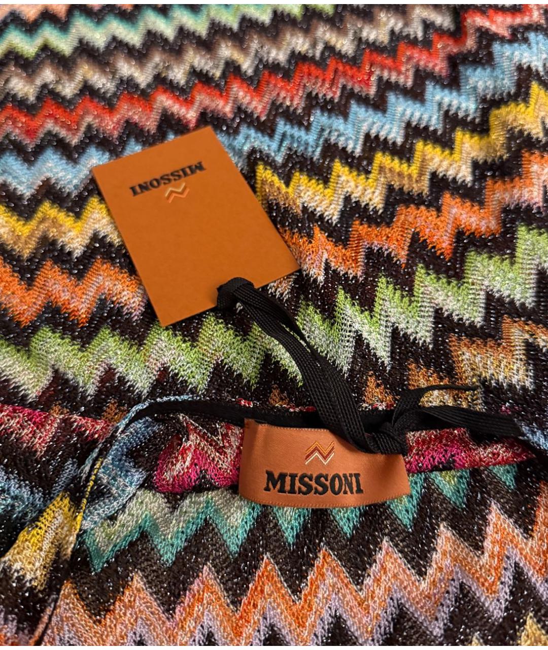 MISSONI Мульти вискозное коктейльное платье, фото 3