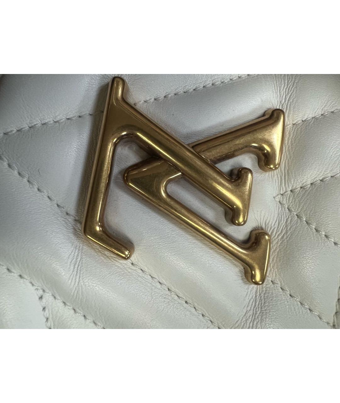 LOUIS VUITTON Бежевая кожаная поясная сумка, фото 3