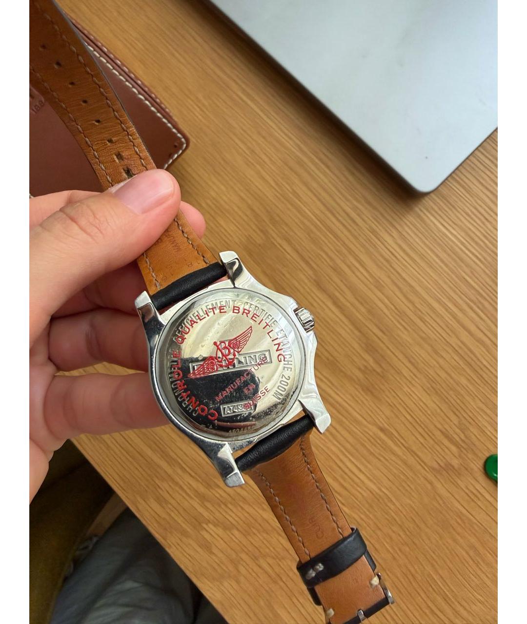 BREITLING Серебряные часы, фото 2
