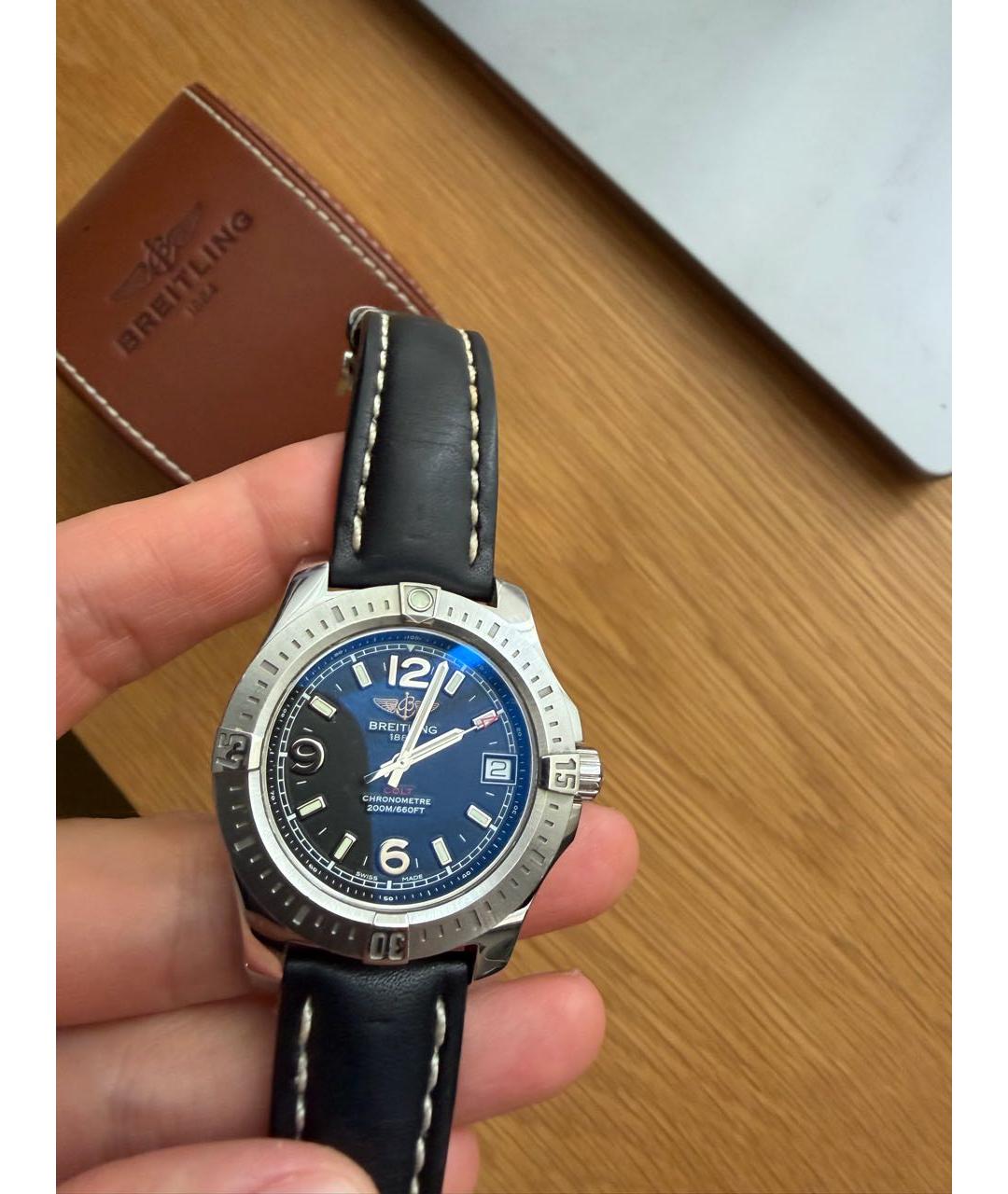 BREITLING Серебряные часы, фото 5