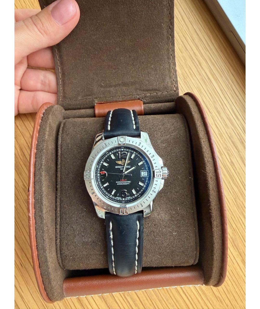 BREITLING Серебряные часы, фото 6