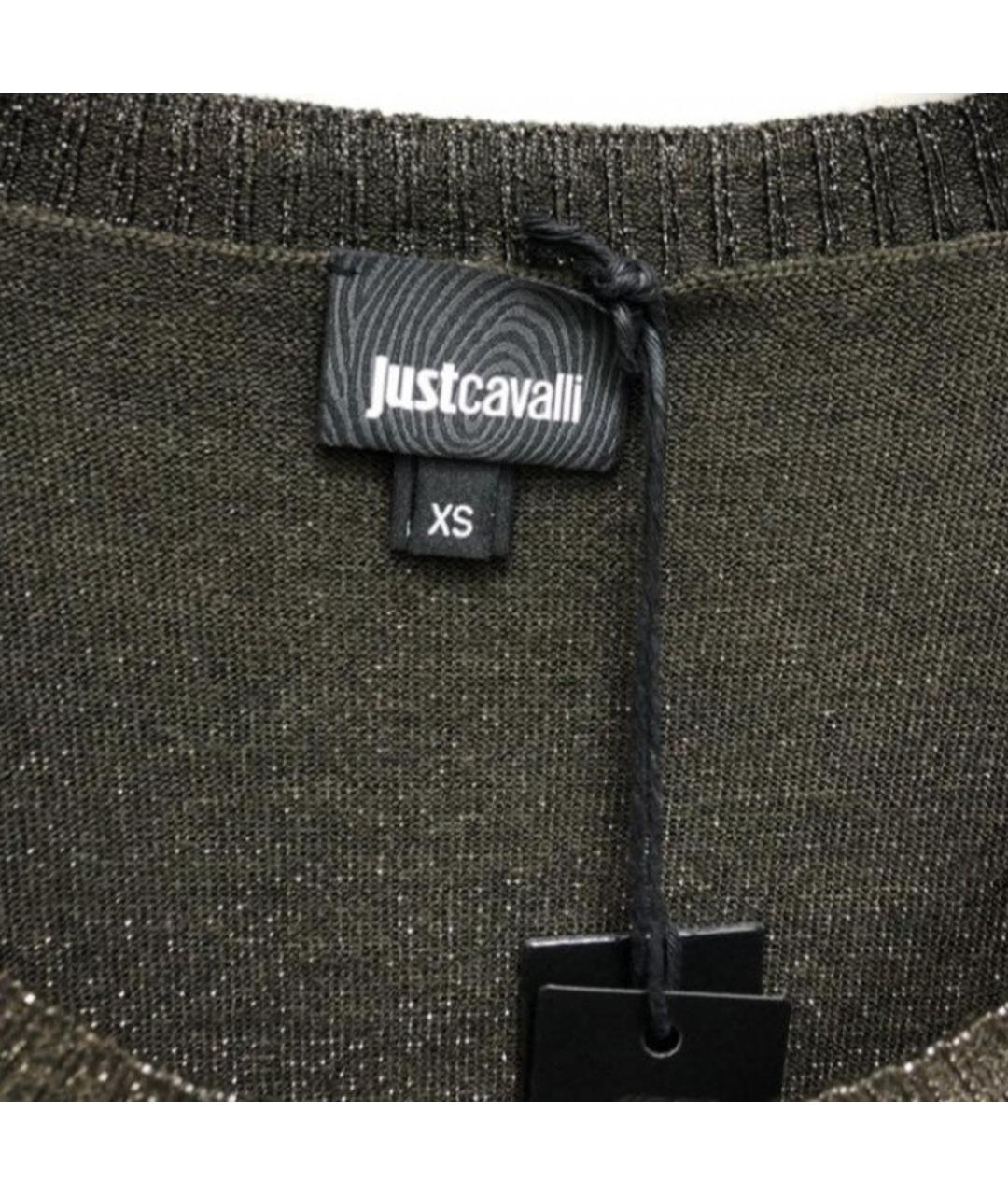 JUST CAVALLI Коричневый шерстяной джемпер / свитер, фото 5