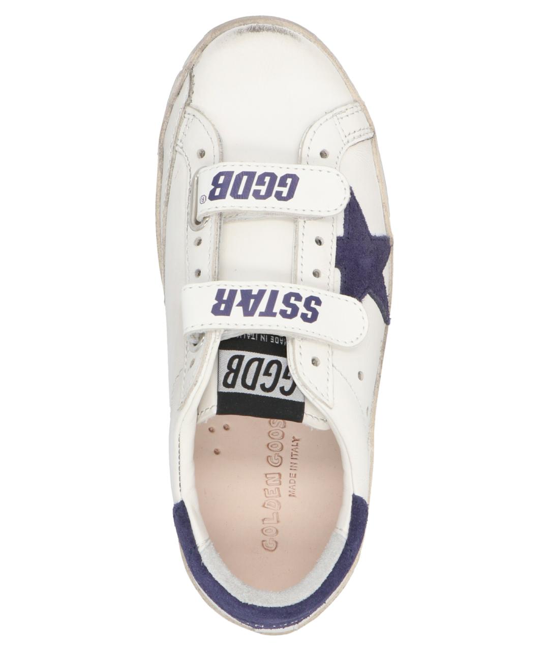 GOLDEN GOOSE Белые кожаные кеды, фото 4