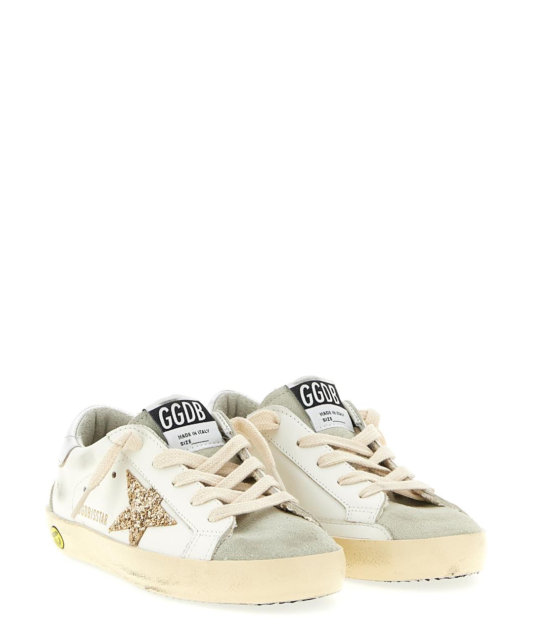 GOLDEN GOOSE Мульти кожаные кеды, фото 1